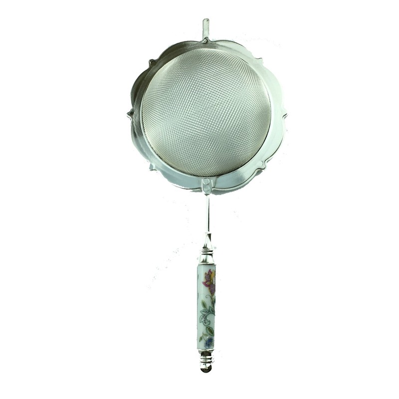 MINTON HH052S Haddon Hole Tea Strainer, Silver