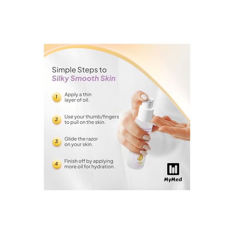 MyMed Aceite de dermaplane con jojoba y vitamina E para