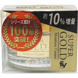New Super Gold (Pure Gold Foil Filled Moisturizing Cream) 2.9 oz (55 g), Extra Type, Made in Japan