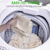 9Pcs Reusable Washable Cotton Mesh Storage Bags Drawstring Bag for