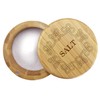 Totally Bamboo Salt Cellar Bamboo Storage Box with Magnetic Swivel