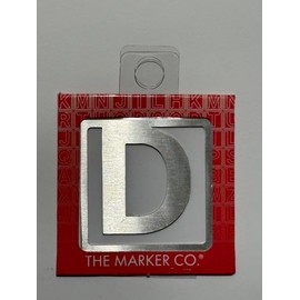 Separador de Libros, Letra "D", THE MARKER CO.