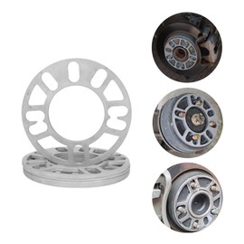 4pcs Wheel Spacers, 5mm Aluminum Alloy Wheel Spacers Replacement for 4/5 Stud Hubs