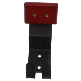 Sosoport Heavy Duty Wall Mounted Motorcycle Helmet Rack Sturdy Helmet Display Shelf and Sports Gear Holder with Jacket Hook Space Saving Organizer for Motorbike Skiing Gear Hats and Jackets