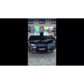 AUTOGOODY 120" x 60" Gloss Black Vinyl Film Wrap Sticker Decal Air Bubble Free 10ft x 5ft