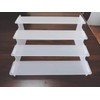 4 Tier Acrylic trapezoidal Display Stand, Clear Acrylic Display Shelf,Object