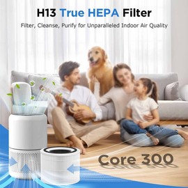 For LEVOIT HEPA Core 300-RF Compatible with Levoit Air Purifier Replacement Filter NEW 2pk