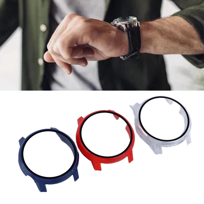 3 Set Watch Case Accurate Cutouts Prevent Scratches Tempered Glass