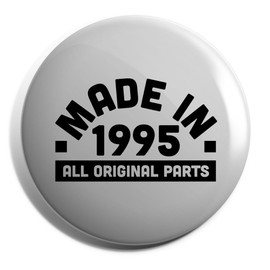 Hippowarehouse Made in 1995 Badge Various Sizes 38mm 50mm 75mm