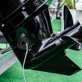 Outboard Motor Flusher, Universal Round Outboard Motor Water Flusher, Boat Ear Muff Engine Flusher with 16mm OD Adapter for Sand Silt Salt, Marine Grade Rubber Muffs