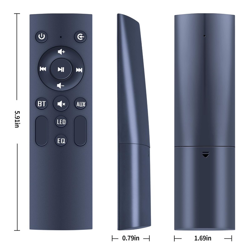 Replacement Soundbar Remote Control Compatible with Vilinice Topvision 50W 5.0