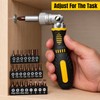 72-Tooth Dual-Way Ratcheting Screwdriver Set – Magnetic Multi-Function Hand Repair