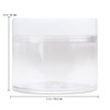 Beauticom 60 Grams/60 ML (2 Oz) Round Clear Plastic Container