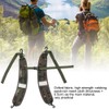 Waterproof Backpack Shoulder Straps Adjustable Replacement Strap Buckle Non-Slip for