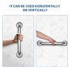 Gotega Shower Grab Bar 2 Pack,Stainless Steel Bathroom Grab Bar