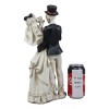 Love Never Dies Wedding Bride And Groom Skeleton Couple In