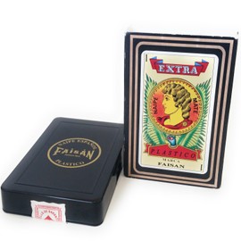 Spanish Playing Cards, Barajas Espanolas, Blue or Red Color, Color azul o rojo by Faisan