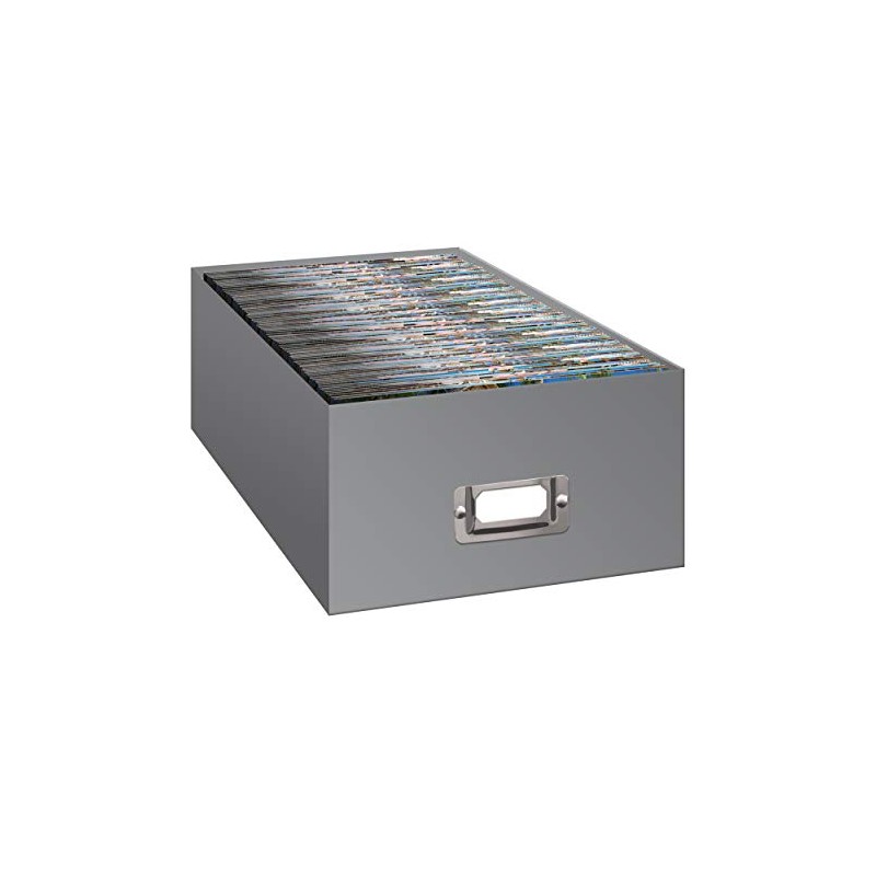 Photo Storage Box, Gray