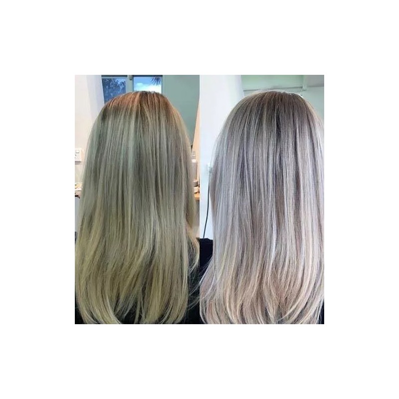 Celesty Shampoo Matizador Azul Blue Cabello Castaño Claro 1l