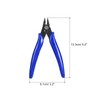 PATIKIL 5.25" Wire Cutter Flash Cutter Side Cutter Nipper Mini