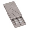 Magnetic Push Slider Computer Keyboard Printing Metal Fingertip Push Card