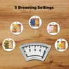 YSSOA 2-Slice Toaster, 5 Browning Setting and 3 Function: Bagel/Defrost/Cancel,