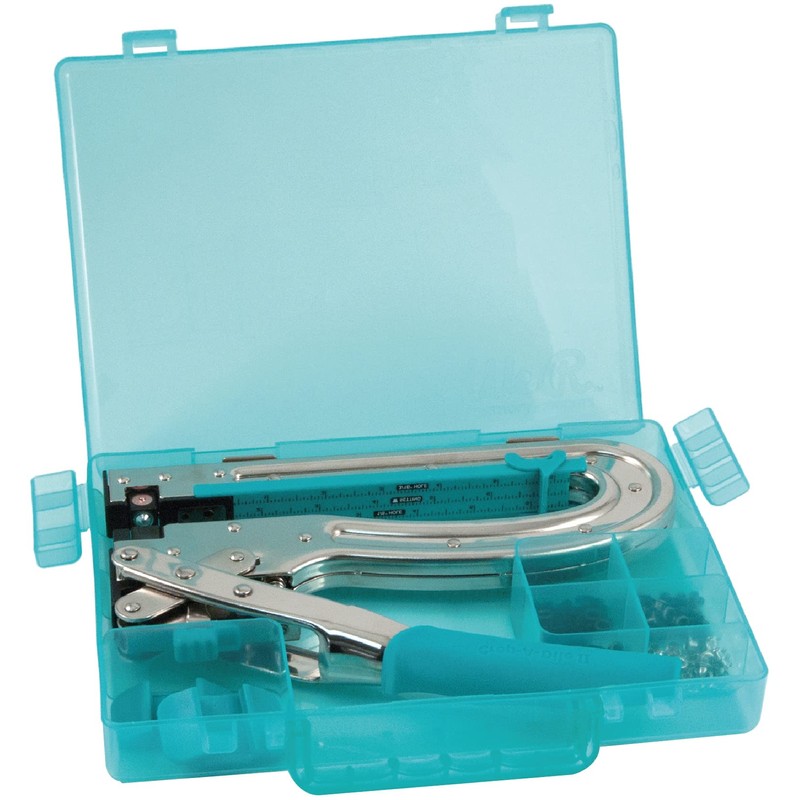 We R Memory Keepers Crop-A-DILE Big BITE CASE, color verde