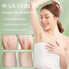 2ps Wax Strips for Hair Removal Dual Sided Waxing Kit