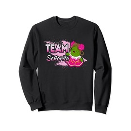Senor Or Senorita Gender Reveal Fiesta Mexican Team Baby Sweatshirt