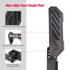 SHEAM Dead Pedal Driver Foot Rest Pad - Left Side