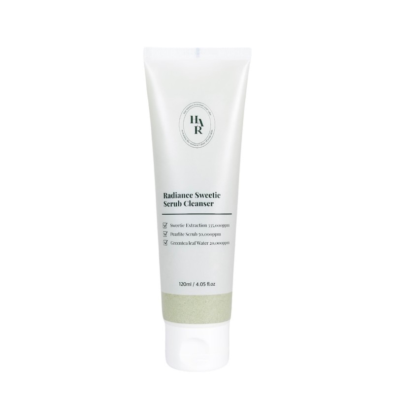 Heerim Radiance set includes 4 items (cleanser, toner pad, serum,