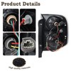KAMDKI LH W/Bulbs and Wiring Harness Tail Light Assembly Fit