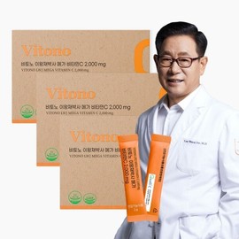 비토노 이왕재 박사 비타민C 2000mg 분말타입 영국산 90포 3개 Vitono Dr. Lee Wang-jae Vitamin C 2000mg Powder Type UK 90 Sachets 3 Packs