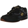 DC Men's Kalynx Zero Casual Skate Shoe, Black/Gold, 7