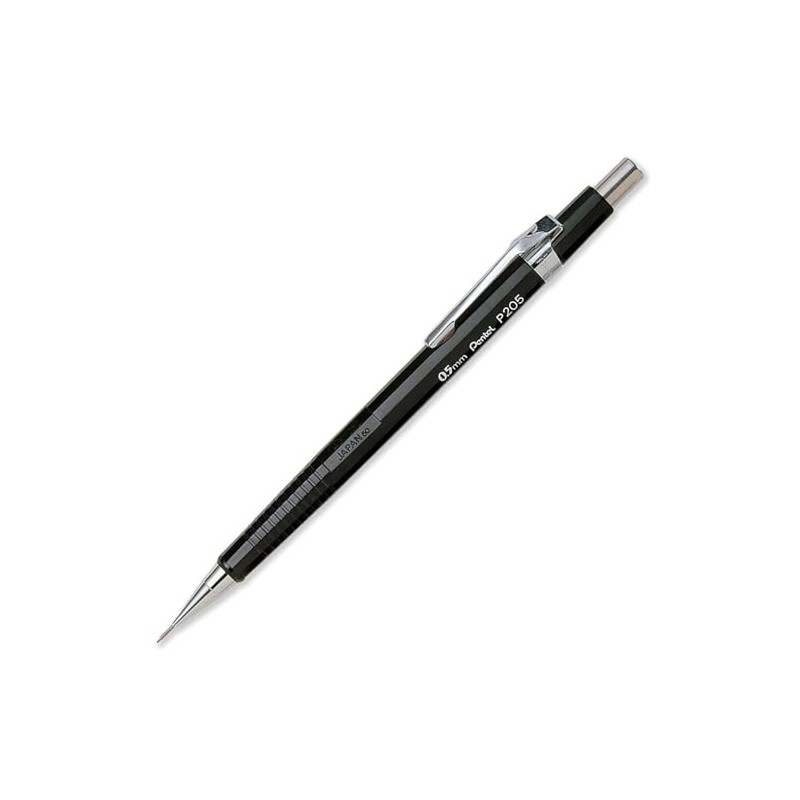 Pentel P200 Series Automatic Mechanical Pencils - HB Lead -