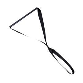 Harilla Cervical Neck Traction Device with Chin Belt, Portable Y Shape Stretcher Strap, Black