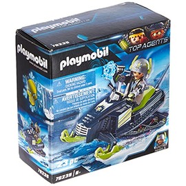 PLAYMOBIL TOP Agents 70235 Arctic Rebels Ice Scooter, from 6 Years