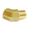 Joywayus 2PCS Brass 45 Degrees Elbow Pipe Fittings 1/4"NPT Male