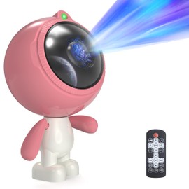 Astronaut Galaxy Projector, AIRIVO Galaxy Projector for Bedroom, Star Projector Night Light Robot for Kids, Room Decor Ceiling Projector with Remote, Home Decor Gifts for Adults, Teens, Christmas