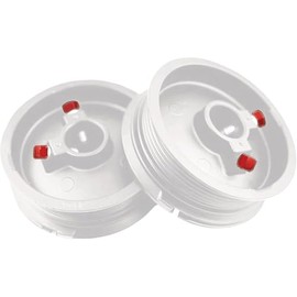 White Series 400-8 Garage Door Cable Drum Up to 8' Feet High Door, Standard-Lift, Heavy Duty Garage Door Parts and Hardware (Pair)
