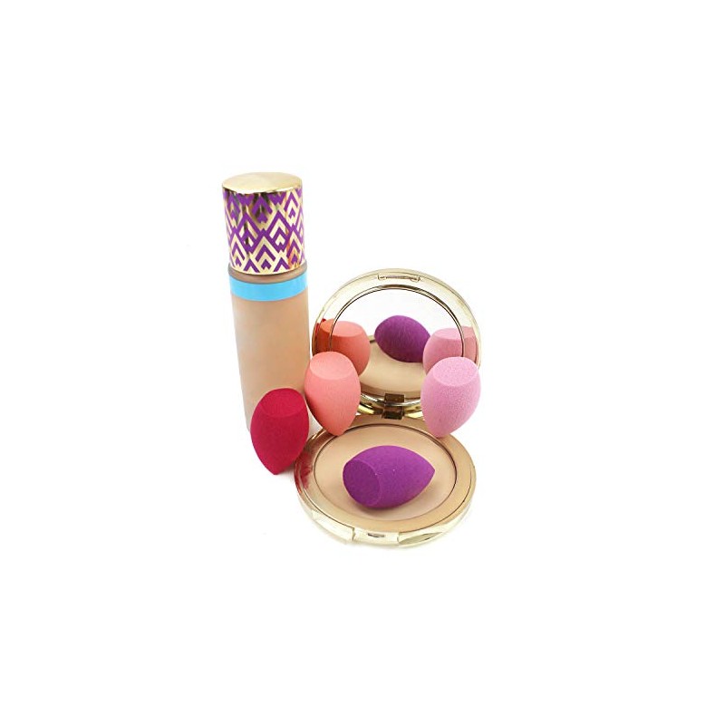 Real Techniques Mini Miracle Complexion Sponge Makeup Blender, Beauty Sponges,(2