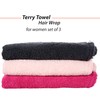 Cacala Terry Cloth Shower Cap for Women – Luxurious Hair