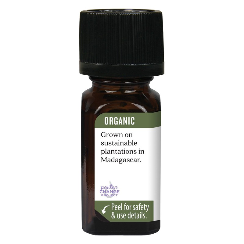 Aura Cacia100% Organic Essential Oil, Patchouli, 0.25 Oz