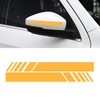 SINGARO Car Rear View Mirror Stickers Decor Car Body Sticker