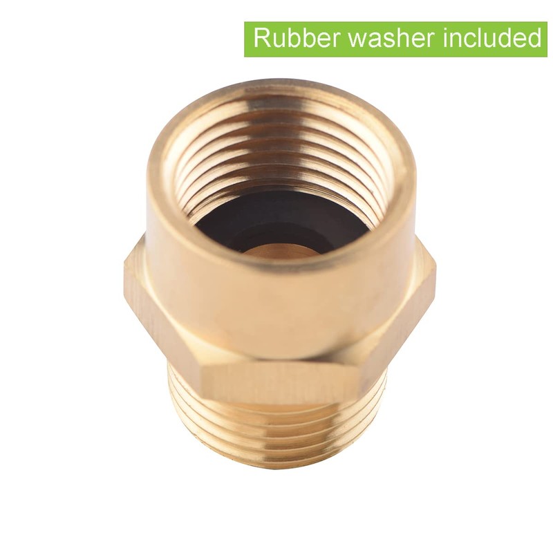 4 Pack 1/2" BSP to NPT Adapter, G 1/2 (BSP)