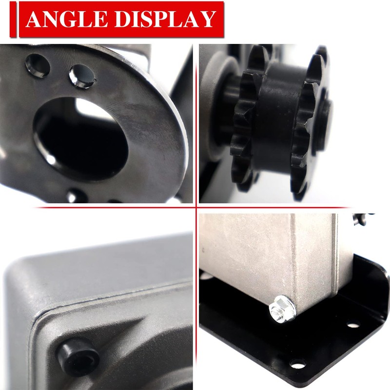 RJSPHH R25076-1 Gearbox for Slideout 13 Tooth Sprocket with Mounting