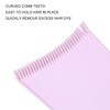 Highlighting Board with Teeth, 3 Pieces, Hair Dye Board, Balayage