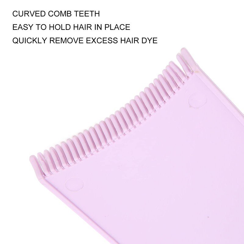 Highlighting Board with Teeth, 3 Pieces, Hair Dye Board, Balayage