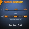 Nilight 9 LED Marker Tail Trailer Light Bar 14.2Inch 2
