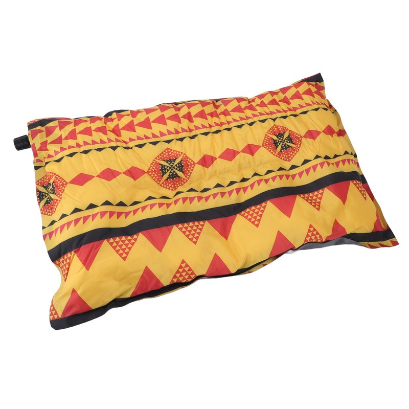 Inflatable Camping Pillow PVC Compressible Lightweight Colorful Automatic Inflatable Pillow